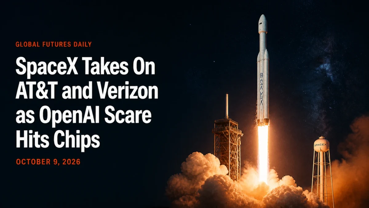 SpaceX Takes On AT&T and Verizon as OpenAI Scare Hits Chips