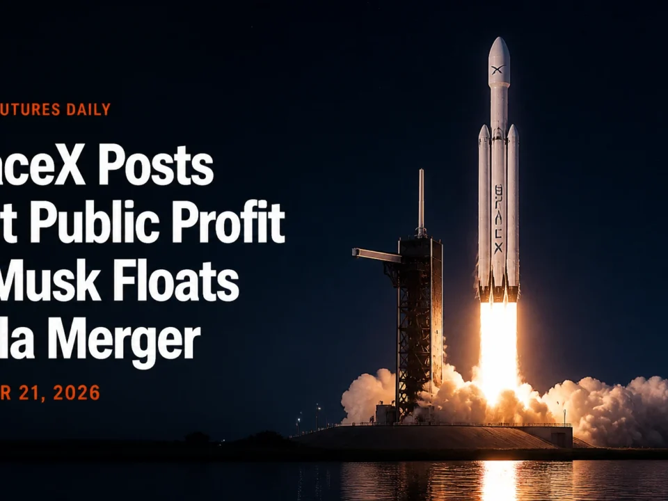 SpaceX Posts First Public Profit as Musk Floats Tesla Merger