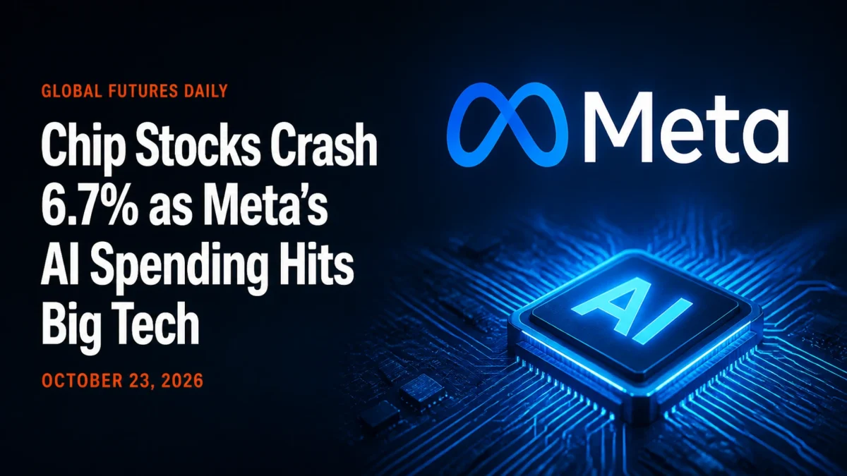 Chip Stocks Crash 6.7% as Meta's AI Spending Hits Big Tech