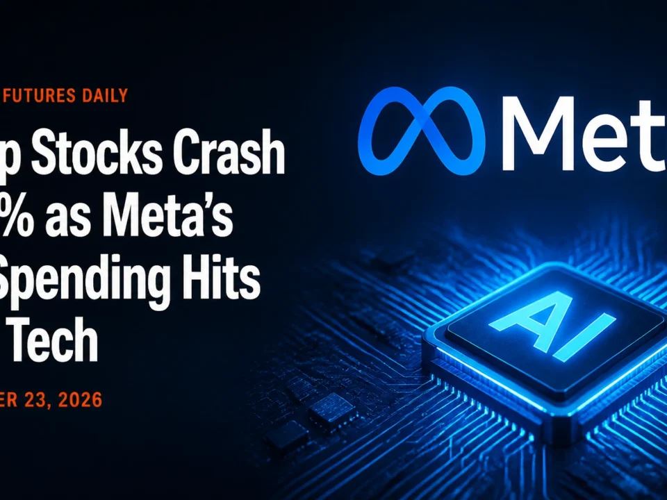 Chip Stocks Crash 6.7% as Meta's AI Spending Hits Big Tech
