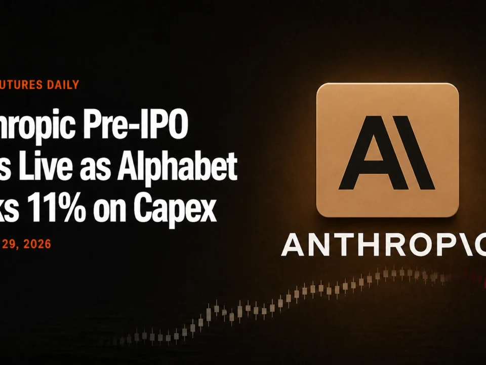 Anthropic Pre-IPO Goes Live as Alphabet Sinks 11% on Capex